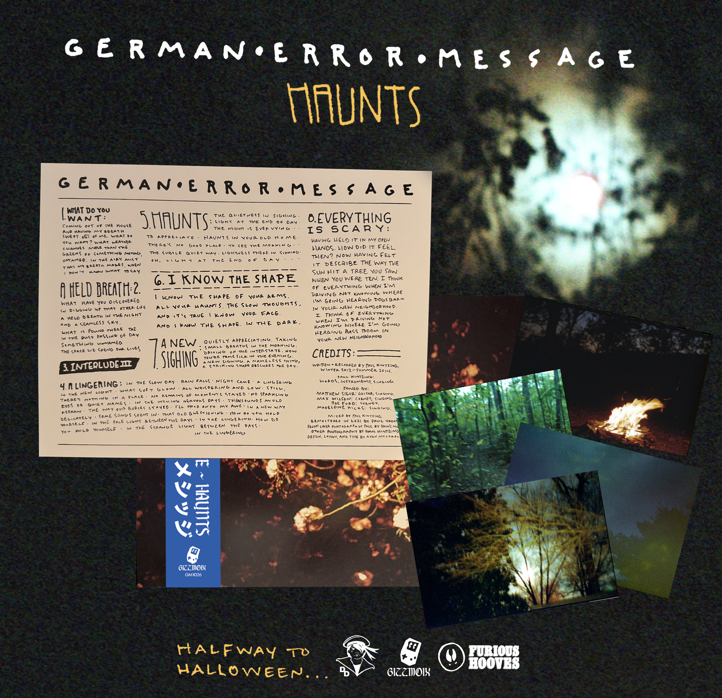 German Error Message - Haunts (Vinyl Record) (Non U.S. Exclusive)