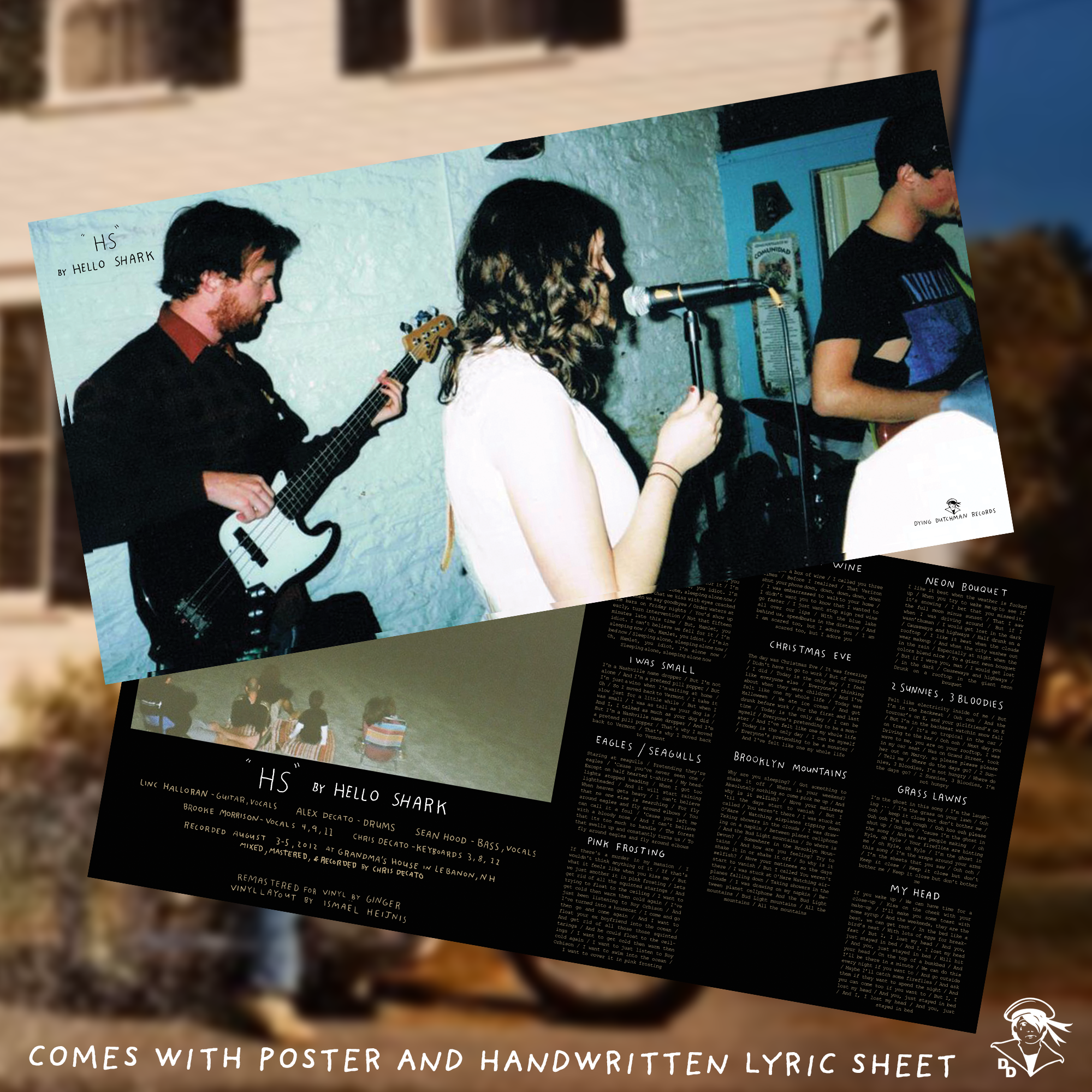 Hello Shark - HS (Vinyl Record) (Non U.S. Exclusive)